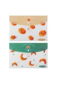 ПАПКА КОНВЕРТ НА КНОПКЕ А4 КОКОС SWEET BAKERY 251358 (4526)