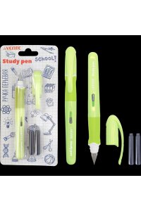 РУЧКА ПЕРЬЕВ DEVENTE SCHOOL. STYDYPEN (+3 СМЕН КАРТРИДЖА) /БЛИСТЕР/ 5100503 (6686)