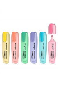 НАБОР МАРКЕРОВ ТЕКСТОВ 6ШТ KEYROAD PASTEL 2-5 ММ KR972174 (6005)