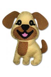 НАБОР Д/ТВОРЧ ФЕТР МЯГКАЯ ИГРУШКА ЩЕНОК*ДК* АРТ.04284