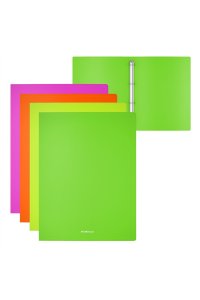 ПАПКА НА 4 КОЛЬЦАХ 24 ММ MATT NEON В АСС EK 49975