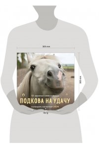 К-РЬ НАСТ 2026 ПОДКОВА НА УДАЧУ, 12 ЗАБАВНЫХ СИМВОЛОВ ГОДА 300*300ММ А4 СКРЕПКА 917-5