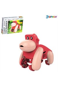 КОНСТРУКТОР ЭЛЕКТРОННЫЙ ОБЕЗЬЯНКА (44 ДЕТАЛИ)(5+) *ЭВРИКИ* СИМА-ЛЕНД АРТ.7859663