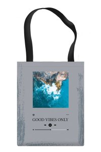 СУМКА ШОППЕР С КАРМАНОМ ПЧЕЛКА МУЗЫКА СШР-2 (3023)