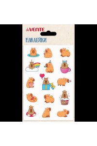 НАКЛЕЙКИ МЯГКИЕ КАПИБАРА 10X15 СМ DEVENTE 8002453 (4157)