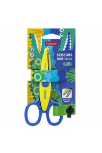 НОЖНИЦЫ 135ММ HATBER КРОКО ФИГУРНЫЕ /ЕВРОПОДВЕС/ CS_072024 (1307)