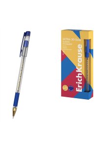 РУЧКА ШАР СИН ULTRA-30 GOLD STICK&GRIP CLASSIC 0.7 ММ АРТ.ЕК 61109