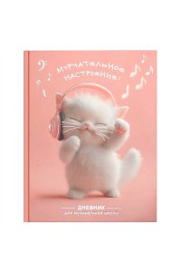 ДНЕВНИК Д/МУЗ ШК А5 24Л ФЕНИКС+ ТВ КОТЕНОК МЕЛОМАН АРТ.72681