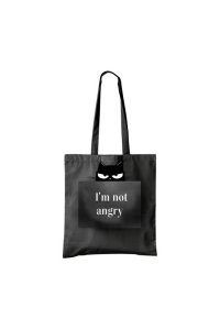 СУМКА ШОППЕР 35*40 СМ NOT ANGRY КОКОС 250674 (5994)