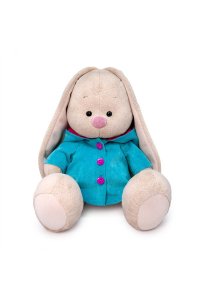 ИГРУШКА МЯГ ЗАЙКА МИ В ВЕЛЬВЕТОВОМ ПАЛЬТО (БОЛЬШОЙ) АРТ.SIDM-489 (7625)