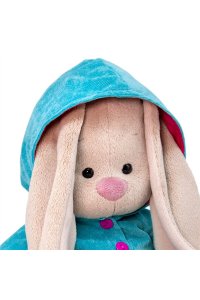 ИГРУШКА МЯГ ЗАЙКА МИ В ВЕЛЬВЕТОВОМ ПАЛЬТО (БОЛЬШОЙ) АРТ.SIDM-489 (7625)