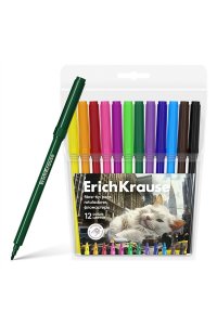ФЛОМАСТЕРЫ 12 ЦВ BIG CITY CATS ERICH KRAUSE АРТ.62990