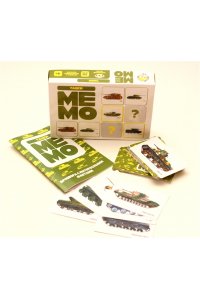 НАСТ ИГРА МЕМО (50 КАРТ) ТАНКИ 03630 (6304)