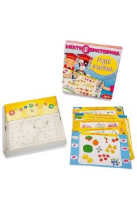 НАСТ ИГРА ЭЛЕКТРОВИКТОРИНА МАТЕ И МАТИКА (3+) ДРОФА 4006