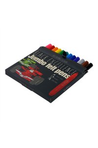 ФЛОМАСТЕРЫ 12ЦВ BLACK EXCELLENCE JUMBO (АНТИВАНДАЛЬНЫЕ) *BV*32-0071 (2130)