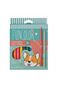 ФЛОМАСТЕРЫ 12ЦВ FUNCOLOR *BV* 32-0067 (2093)