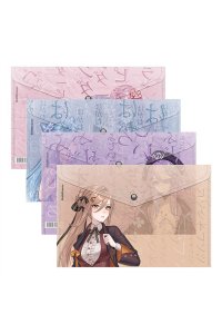 ПАПКА КОНВЕРТ НА КНОПКЕ А4 MANGA GIRLS ЕК 61156