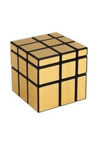 ИГРА ГОЛОВОЛОМКА ЗЕРКАЛЬНЫЙ КУБИК 3*3 ЗОЛОТО (НЕПРОПОРЦ) АРТ.581-5.7 (3991/7117)