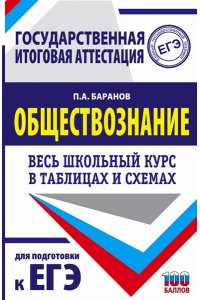 ЕГЭ. Обществознание. Весь школьный курс в таблицах и схемах для подготовки к единому государственному экзамену АСТ 210-9