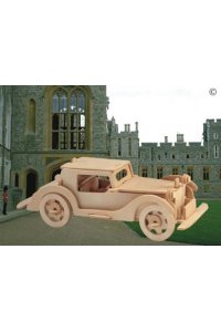 КОНСТРУКТОР ДЕРЕВ 3D АВТОМОБИЛЬ ОБУРН/РЕТРОАВТО Р018
