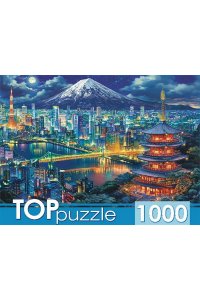 ПАЗЛЫ 1000 TOPPUZZLE НОЧНОЙ ТОКИО Ф1000-9462 (4620)