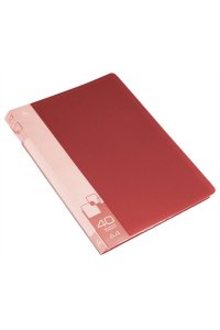 ПАПКА С 40 ВКЛ БЮРОКРАТ КРАСН АРТ.816947/BPV40RED (9305)