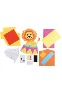 АППЛИКАЦИЯ ИЗ ФЕТРА И ПУГОВИЦ МУЛЬТИ-ПУЛЬТИ ЛЬВЕНОК /ЕВРОПОДВЕС/ FC_29572 (5723)