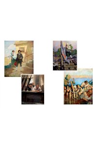 Стивенсон Р.Л. Остров Сокровищ. Черная стрела. Похищенный. Катриона (с илл.)