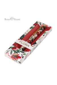 РУЧКА ШАР СИН MIMIWRITE FLORA. ПИОНЫ 0.5ММВ ПОДАРОЧНОЙ УПАК 20-0482 (7636)