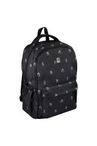 РЮКЗАК ФЕНИКС+ 45*32*15 СМ 1 ОТД ПОЛИЭСТЕР RED BIRD ЧЁРНЫЙ МИНИМАЛИЗМ 66063