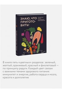 Мария Кардакова Знаю, что приготовить! Разноцветные рецепты от нутрициолога Марии Кардаковой