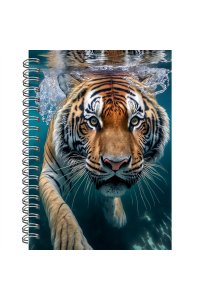 БЛОКНОТ 80Л А6 КЛЕТ ЭКСМО СПИРАЛЬ SOFT-TOUCH ХИЩНАЯ КРАСОТА БК680281 (2877)