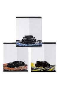 ОБЛОЖКА Д/ТЕТР 350*216 КОМПЛ 3ШТ С РИСУНКОМ НЕОНОВЫЕ ТАЧКИ ФЕНИКС+ 69104