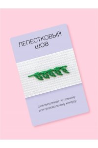 Зайцева А.А. Мастер Вышивания. Декоративные ШВЫ И СТЕЖКИ. 50 карт с пошаговыми инструкциями