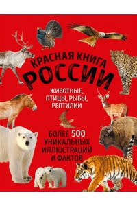 Красная книга России. Большой формат. Более 500 уникальных иллюстраций и фактов (новое издание) (основной)