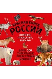 Красная книга России. Большой формат. Более 500 уникальных иллюстраций и фактов (новое издание) (основной)