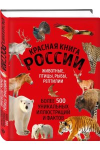Красная книга России. Большой формат. Более 500 уникальных иллюстраций и фактов (новое издание) (основной)
