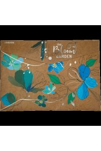 ПАПКА КОНВЕРТ НА КНОПКЕ А4 DEVENTE BLOOM GARDEN ФОЛЬГА 180 МКМ 3071206