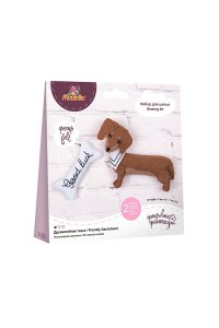 НАБОР Д/ИЗГОТОВЛЕНИЯ ИГРУШКИ ДРУЖЕЛЮБНАЯ ТАКСА 