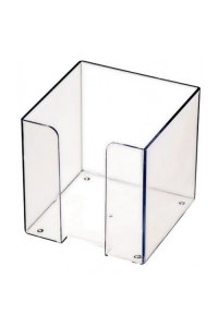 ПЛАСТБОКС ПРОЗРАЧНЫЙ ДЛЯ БУМ БЛОКА 9*9*9 СТАММ ПЛ41 (7578)
