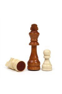 НАСТ ИГРА ШАХМАТЫ ТУРНИРНЫЕ (ФИГУРЫ ДЕРЕВО, ДОСКА ДЕРЕВО 43*43СМ) СИМА-ЛЕНД АРТ.2879454