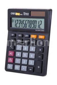 КАЛЬКУЛЯТОР 12 РАЗР НАСТ 149Х104Х26,6 DELI EM01320 (0051)