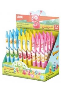 КАРАНДАШ АВТО 0.5ММ BUMPEES В АСС DELI EU60400