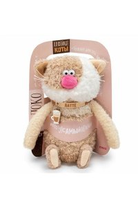 ИГРУШКА МЯГ КОФЕЙНЫЙ КОТ ЛАТТЕ CCAT19-10 (3172)