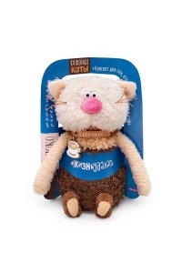 ИГРУШКА МЯГ КОФЕЙНЫЙ КОТ КАПУЧИНО CCAT19-30 (3196)