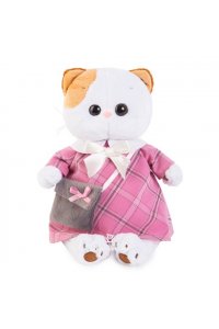 ИГРУШКА МЯГ ЛИ-ЛИ (В РОЗОВОМ ПЛАТЬЕ С СЕРОЙ СУМОЧКОЙ) АРТ.LK27-007 (0832)