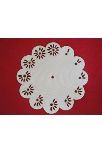 ЗАГОТОВКА ДЕРЕВЯННАЯ Д/ЧАСОВ ЛЮБИТ-НЕ ЛЮБИТ 246*246-*3ММ АРТ.13727