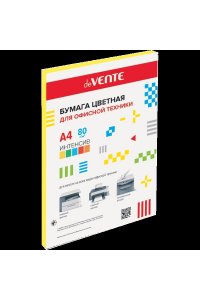 БУМАГА ЖЕЛТ 20 Л INTENSIVE А4 80Г/М DEVENTE 2072226
