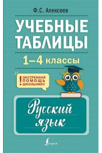 Алексеев Ф.С. Учебные таблицы. Русский язык. 1-4 классы