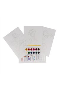 СКЕТЧИНГ АКВАРЕЛЬЮ ИСТОРИИ ЮНЫХ НИНДЗЯ 